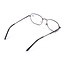 Benson Leesbril met clip - titanium frame - sterkte +1.00 - zwart