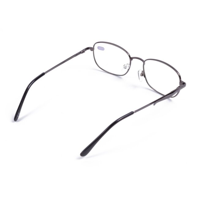 Benson Leesbril met clip - titanium frame - sterkte +2.00 - zwart