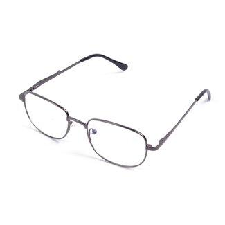 Benson Leesbril met clip - titanium frame - sterkte +2.00 - zwart