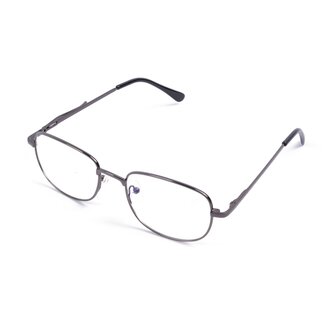 Benson Leesbril met Clip - Titanium Frame -  Sterkte +2.50 - Zwart