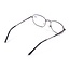 Benson Leesbril met Clip - Titanium Frame -  Sterkte +3.50 - Zwart