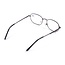 Benson Leesbril met clip - titanium frame - sterkte +4.00 - zwart