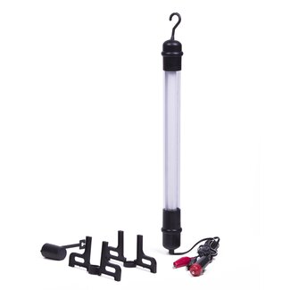 Benson Handige werkplaatslamp - 12V - stevige behuizing - 8W - met haak