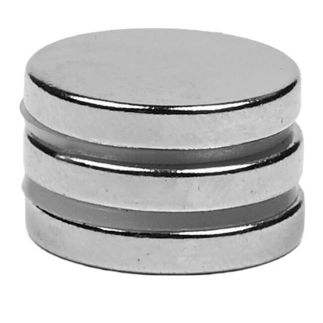 Benson Supersterke magneet - Ø 18 x 3 mm - set van 3 - hoge houdkracht