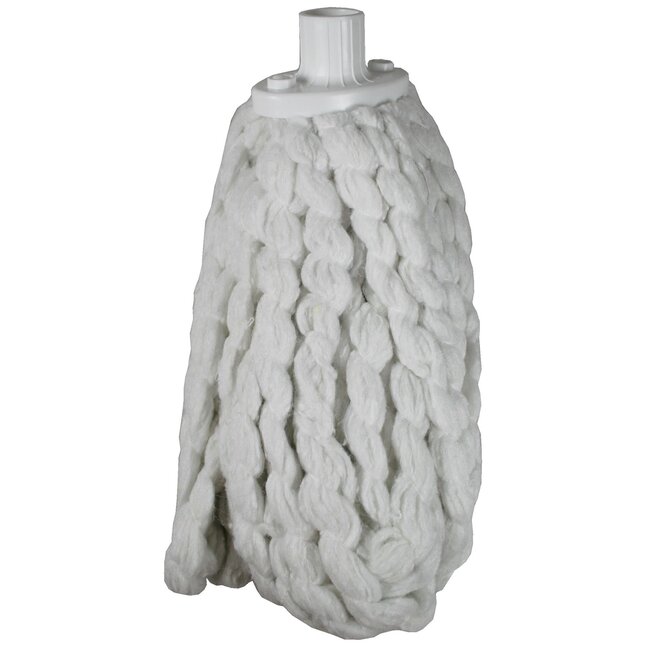 Benson Losse mop - 120 gram - wit - universele schroefdraad