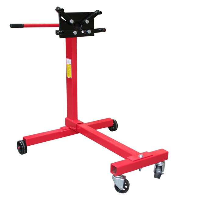 Benson Motorstand - 453 kg draagvermogen - Verstelbaar - Rood