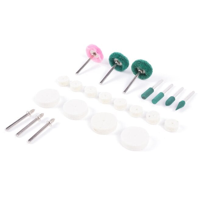 Benson Accessoireset multitool - polijsten en reinigen - 23 delig