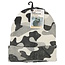 Benson Camouflage muts - grijs - one size - 100% acryl - comfortabel en stijlvol