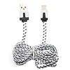 Benson Mobiele Oplader - USB naar Type C - Nylon Kabel - 2 meter Benson Mobiele Oplader - USB naar Type C - Nylon Kabel - 2 meter
