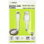 Benson USB naar Micro USB kabel - 2 meter - wit - snelle dataoverdracht - duurzame materialen