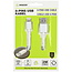 Benson Mobiele Oplader - USB naar Lightning Kabel - 2 meter - Wit