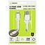 Benson USB naar Lightning kabel - 2 meter - wit - snelle dataoverdracht - duurzaam materiaal