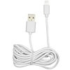 Benson Mobiele Oplader - USB naar Lightning Kabel - 1 meter - Wit Benson Mobiele Oplader - USB naar Lightning Kabel - 1 meter - Wit