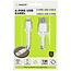 Benson Mobiele Oplader - USB naar Lightning Kabel - 1 meter - Wit