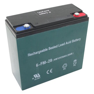 Benson Accu voor generator - 12V - 28000 mAh - onderhoudsvrij - snelle laadtijd