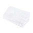 Benson Transparante make-up organizer - 16 vakjes - 22,3 x 12,7 x 8 cm