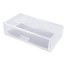 Benson Organizer met 1 lade - Transparant - Duurzaam PS-materiaal - 18,7 x 11,7 x 5,7 cm