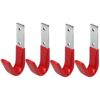 Benson Ruimtebesparende ophanghaken - 35 kg draagvermogen - 4 stuks - 8 x 3,5 cm