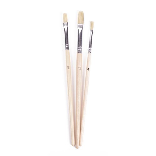 Benson Penseelset - Plat - 3 Delig Benson Penseelset - Plat - 3 Delig