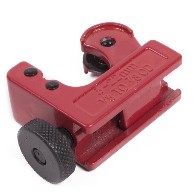 Benson Compacte mini-pijpensnijder - Ø 3-22 mm - gehard stalen snijwiel - dubbele rollen