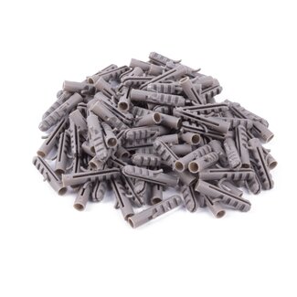 Benson Nylon pluggen - 5 mm x 25 mm - 100 stuks - stevige bevestiging - veelzijdig gebruik