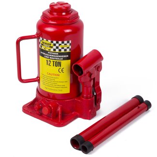 Benson Krachtige potkrik - 12 ton capaciteit - lichtgewicht en draagbaar - 19,6 cm tot 39,5 cm hoogte