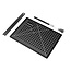 Benson Precisie hobbymes met snijmat - 8-delige set - inclusief 6 opzetmesjes - 19x13 cm
