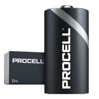Duracell D-batterij - Alkaline - 1,5 Volt - 10 stuks