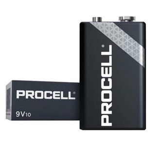 Duracell Procell - Blokbatterij - 9 Volt - 6LR61 / MN1604 - Alkaline