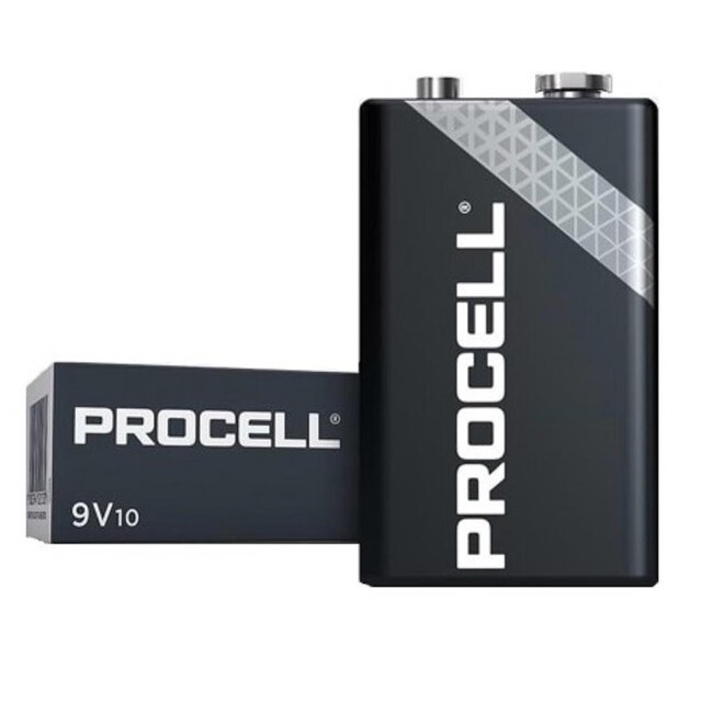 Duracell Blokbatterij - 9 Volt - Alkaline - Hoge Capaciteit - 10 stuks