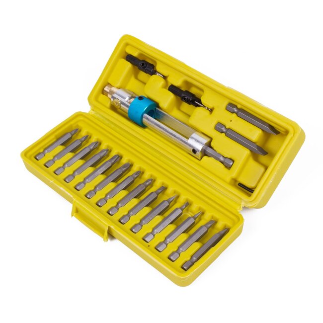 Benson Boor- en schroefset - snel wisselen - 20-delig - veelzijdig