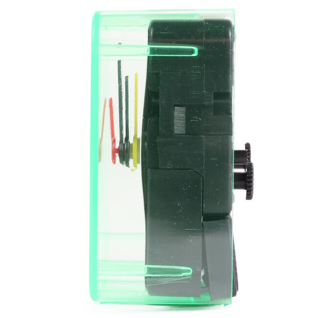 Benson Kleine reiswekker met alarm - compact - assorti kleuren - 6 x 5,5 x 3 cm