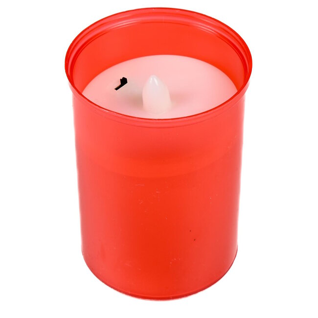 Benson Rouwlicht - Led - Waterbestendig - Natuurlijk Flikkereffect - Ø 65 x 120 mm