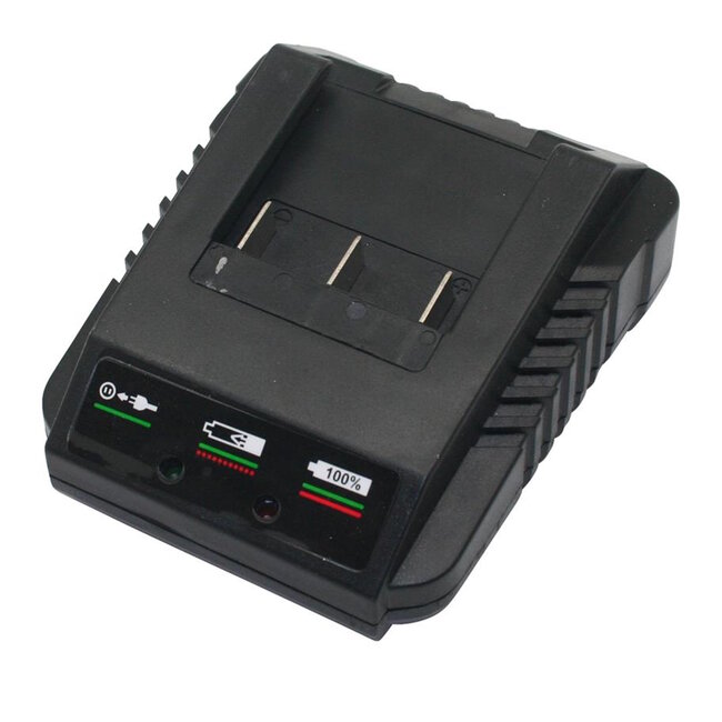 Benson Lader voor boormachine - 18V Li-ion - compact - led-indicator