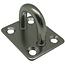 Benson Oogplaat - RVS - Ø 8 mm - Stevig en Duurzaam - 40 x 45 mm