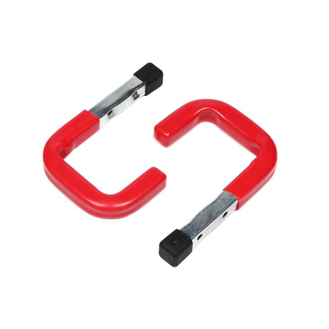 Benson Ruimtebesparende ophanghaken - 12 x 8 cm - set van 2 - 40 kg draagvermogen