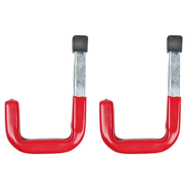 Benson Ruimtebesparende ophanghaken - 12 x 8 cm - set van 2 - 40 kg draagvermogen