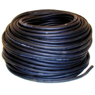 Benson Stroomkabel - Neopreen - KEMA gekeurd - 4 x 2.5 mm - 100 meter - Zwart