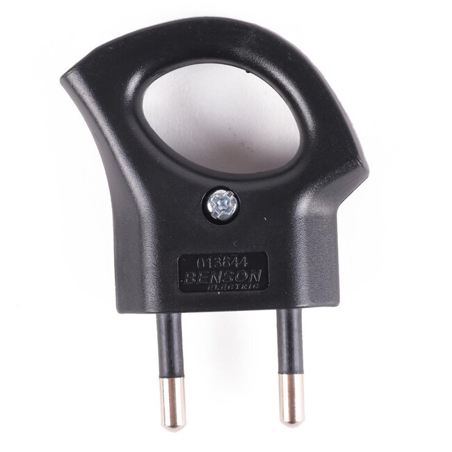 Benson Platte stekker - Easy Grip - 10 Ampère - 2500 Watt - 250 Volt