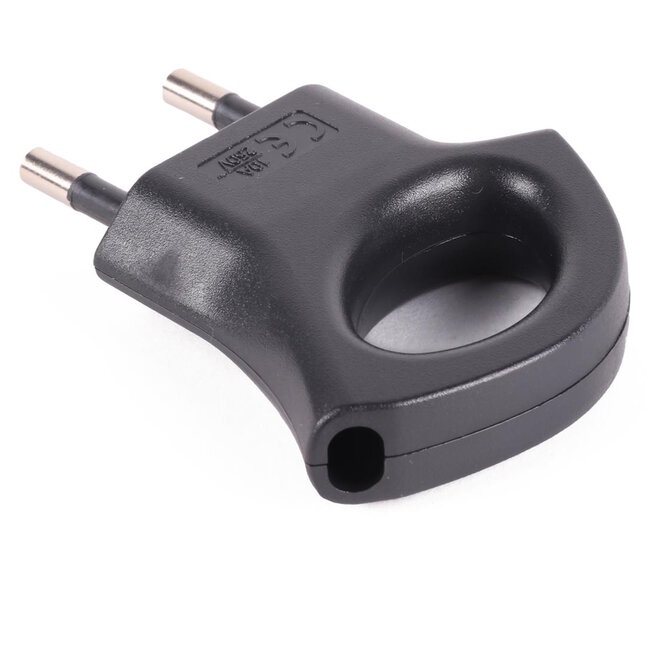 Benson Platte stekker - Easy Grip - 10 Ampère - 2500 Watt - 250 Volt