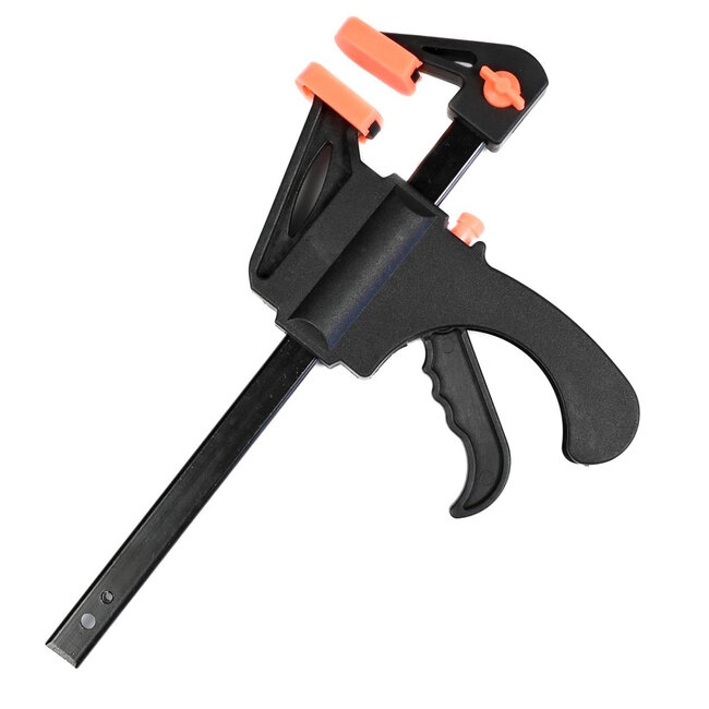 Benson Speedklem - Ratelfunctie - 150 mm - Gehard kunststof en staal