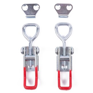 Benson Verstelbare spansluiting met tegenstuk - 70-81 mm - 180 kg - 2 stuks