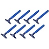 Benson Scheermesjes - Wegwerp - 2 Bladen - Blauw - 8 Stuks Benson Scheermesjes - Wegwerp - 2 Bladen - Blauw - 8 Stuks