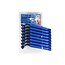 Benson Wegwerpscheermesjes - 2 bladen - blauw - 8 stuks - soepele scheerbeurt