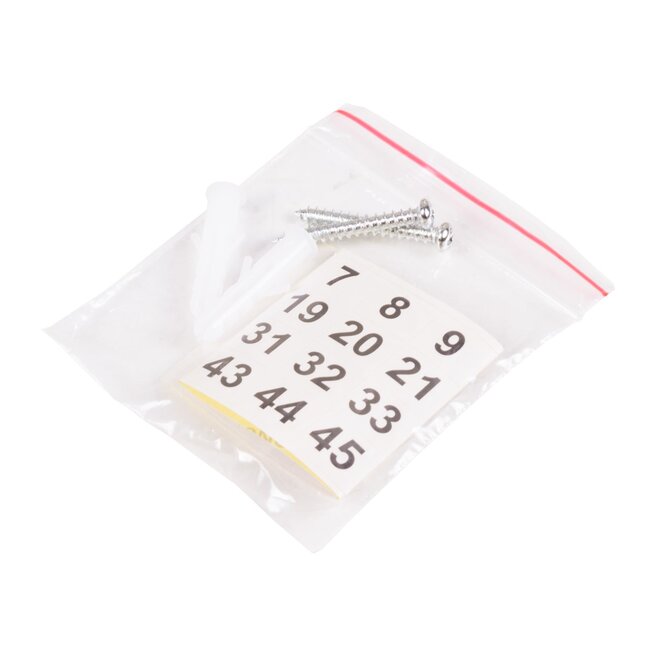 Stahlex Sleutelkast met codeslot - 48 haken - 180 x 250 x 75 mm - staal - grijs