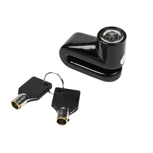 Stahlex Schijfremslot met houder - weerbestendig - Ø 5.5 mm - inclusief 2 sleutels