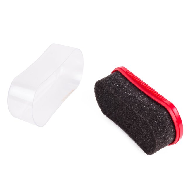 Benson Schoen glansspons - snel en eenvoudig - geschikt voor glad leer en kunststof - zwart