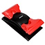 Benson Schuurblok - Klemmechanisme - Schuimrubber Pad - Rood/Zwart