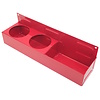 Benson Tooltray met Spuitbushouder - Magnetisch - 31 x 8 cm - Rood Benson Tooltray met Spuitbushouder - Magnetisch - 31 x 8 cm - Rood