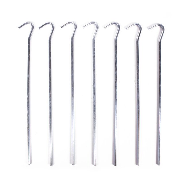 Benson 7-delige set tentharingen - verzinkt metaal - 22,7 cm - roestbestendig